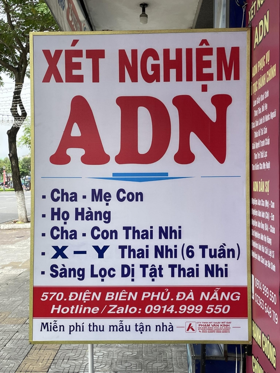 xet nghiem adn tai da nang